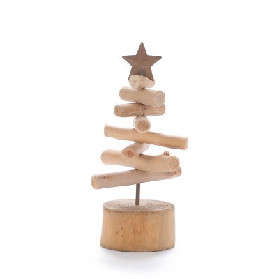 Driftwood European style decorations for your wooden Christmas tree