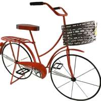 Latest fashion Bicycle metal garden ornament